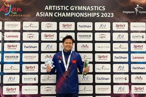 Khánh Phong đã có tấm HCB giải vô địch châu Á 2023 và là niềm hy vọng huy chương ASIAD 19-2022 của thể thao Việt Nam. Ảnh: KHÁNH PHONG