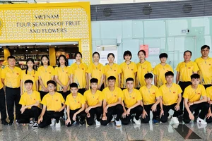 Đội bóng bàn trẻ Việt Nam đã có tấm HCV giải vô địch trẻ Đông Nam Á ở nhóm tuổi U17. Ảnh: MINH MINH