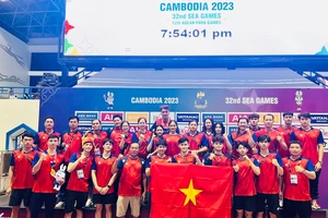 Tất cả các VĐV của các đội tuyển thể thao giành được HCV ở SEA Games 32 vẫn chưa được trả thưởng "nóng" của Đoàn thể thao Việt Nam tới lúc này. Ảnh: MINH MINH