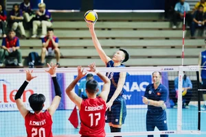 Đội tuyển bóng chuyền nam Việt Nam có giải đấu quốc tế thứ hai trong năm nay tại Đài Bắc Trung Hoa ở tháng 7 này. Ảnh: DŨNG PHƯƠNG