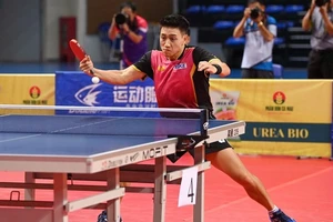 Tay vợt Nguyễn Anh Tú (Hà Nội) có tấm HCV đơn nam giải vô địch quốc gia 2023. Ảnh: BTC