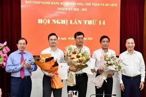 Ông Đặng Hà Việt được bầu vào Ban chấp hành Đảng bộ Bộ VH-TT-DL. Ảnh: BVHTTDL