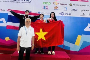Nguyễn Thúy Hiền đã có ngày thi đấu tốt tại giải. Ảnh: MINH MINH