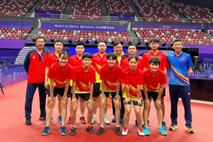 Đội tuyển bóng bàn Việt Nam tự tin với đấu trường ASIAD 19. Ảnh: Đ.Q.LINH