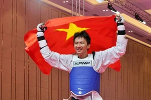 Đăng Quang từng vô địch tại SEA Games 32 nhưng đã không thành công tại ASIAD 19. Ảnh: DŨNG PHƯƠNG