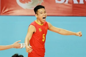 Nguyễn Văn Quốc Duy sẽ lần đầu được khoác áo đội tuyển bóng chuyền nam Quân đội Việt Nam thi đấu giải lần này. Ảnh: DŨNG PHƯƠNG