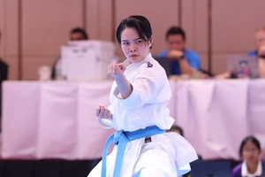 Nguyễn Thị Phương sẽ dự tranh nội dung kata cá nhân nữ ở giải vô địch thế giới 2023. Ảnh: DŨNG PHƯƠNG