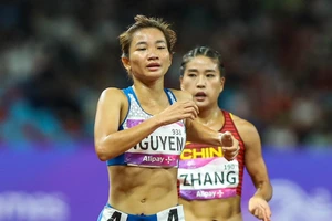 Sau ASIAD 19, mọi người chờ xem sự thể hiện của Nguyễn Thị Oanh tại giải điền kinh vô địch quốc gia 2023 ra sao. Ảnh: LƯỢNG LƯỢNG