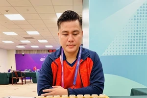 Lại Lý Huynh tham dự giải vô địch đấu thủ mạnh toàn quốc 2023 ở Đà Nẵng. Ảnh: MINH MINH