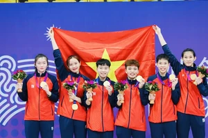 Các VĐV giành HCV ở ASIAD 19 sẽ được nhận thưởng "nóng" của Đoàn thể thao Việt Nam theo đúng cam kết 400 triệu đồng/huy chương. Ảnh: LƯỢNG LƯỢNG