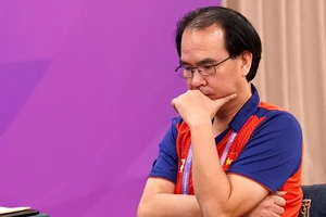 Kì thủ Nguyễn Thành Bảo thi đấu tại ASIAD 19 và trở về Việt Nam đã có HCV cờ chớp giải đấu thủ mạnh quốc gia 2023. Ảnh: MINH THẮNG