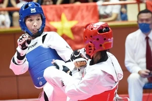 Trương Thị Kim Tuyền là niềm hy vọng giành suất Olympic của taekwondo Việt Nam. Ảnh: DŨNG PHƯƠNG