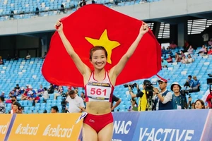 Tuyển thủ Nguyễn Thị Oanh sẽ thi đấu giải bán marathon quốc tế Việt Nam 2023. Ảnh: DŨNG PHƯƠNG