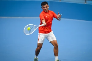 Lý Hoàng Nam đã có tên để chuẩn bị cho Davis Cup 2024. Ảnh: CỤC TDTT
