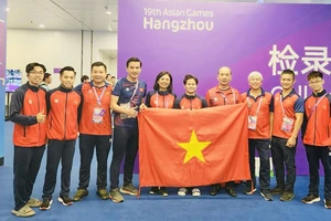 Đội TDDC Việt Nam đã thi đấu và giành 1 HCB tại ASIAD 19. Ảnh: QUỐC VINH