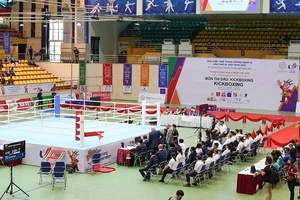 Kickboxing là môn chính thức của SEA Games và được nhiều người dân tại Việt Nam theo dõi mỗi khi giải đấu được tổ chức. Ảnh: CỤC TDTT