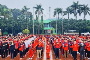 Các đội thể thao quốc gia đã hội quân tại Trung tâm HLTTQG Hà Nội. Ảnh: CỤC TDTT