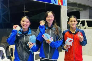 Trước khi dự giải bơi vô địch quốc gia hồ ngắn (25m), Thúy Hiền đã thi đấu tốt tại giải vô địch các nhóm tuổi trẻ châu Á 2024. Ảnh: MINH MINH