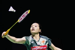 Thùy Linh đã vào vòng 2 giải cầu lông Masters Tây Ban Nha 2024. Ảnh: SVENBADMINTON