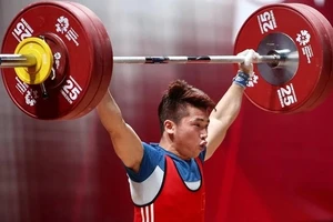 Trịnh Văn Vinh giành được vé Olympic 2024 nên tăng thêm cơ hội tranh thành tích cao nhất cho thể thao Việt Nam ở đấu trường này. Ảnh: IWF