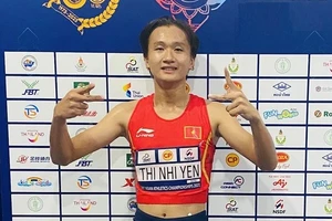 Trần Thị Nhi Yến sẽ lên đường đi UAE thi đấu sau giải Cúp Tốc độ 2024 ở TPHCM. Ảnh: MINH MINH