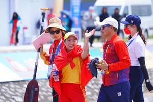 Nguyễn Thị Hương đang có kết quả đáng ghi nhận là suất chính thức dự Olympic 2024. Ảnh: ĐOÀN TTVN