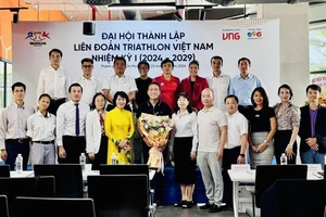 Liên đoàn triathlon Việt Nam đã chính thức thành lập. Ảnh: TRIATHLONVN