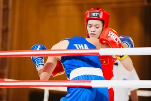 Nguyễn Thị Tâm sẽ ở danh sách dự bị của đội boxing Việt Nam tại giải vòng loại Olympic tới đây. Ảnh: DŨNG PHƯƠNG