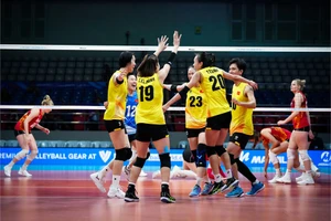 Đội tuyển bóng chuyền nữ Việt Nam có hạng 3 giải FIVB Challenge Cup 2024. Ảnh: FIVB