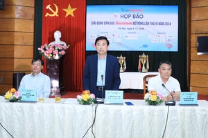 Giải bóng bàn báo Hà Nội Mới mở rộng 2024 thu hút con số kỷ lục gần 400 tay vợt tham gia. Ảnh: TUYẾT MINH