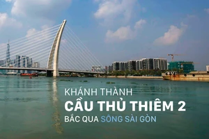 Khánh thành cầu Thủ Thiêm 2 bắc qua sông Sài Gòn