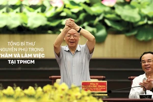 Tổng Bí thư Nguyễn Phú Trọng thăm và làm việc tại TPHCM