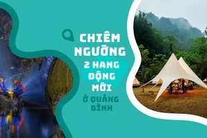 Chiêm ngưỡng 2 hang động mới ở Quảng Bình