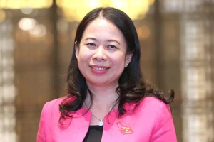 Bà Võ Thị Ánh Xuân, Phó Chủ tịch nước sẽ giữ quyền Chủ tịch nước Cộng hòa xã hội chủ nghĩa Việt Nam cho đến khi Quốc hội bầu ra Chủ tịch nước mới