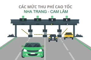Các mức thu phí cao tốc Nha Trang - Cam Lâm