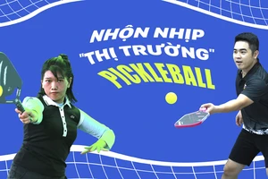 Nhộn nhịp "thị trường" pickleball