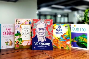Ra mắt bộ ấn phẩm nhân kỷ niệm 100 năm ngày sinh nhà văn Võ Quảng