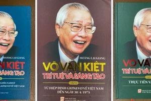 Truyện ký "Võ Văn Kiệt - Trí tuệ và sáng tạo" đoạt Giải thưởng Hội Nhà văn TPHCM năm 2023