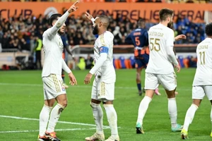 Lyon vừa giành chiến thắng 1-2 trên sân Montpellier