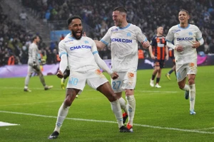 Aubameyang lại tỏa sáng trong chiến thắng 4-1 của Olympique Marseille trước Montpellier