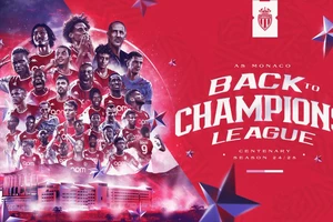 Monaco trở lại Champions League sau 5 năm vắng bóng