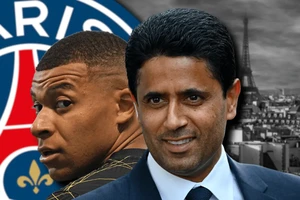 Kylian Mbappe và Chủ tịch Paris Saint-Germain, ông Nasser Al-Khelaifi đã có ẩu đả lớn