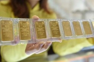 Gold jumps by VND2.5 mil per tael despite announced second gold auction