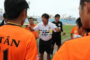 Huỳnh Đức lại tái hợp cùng đội bóng sông Hàn. Ảnh: PHI HẢI