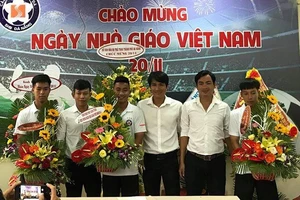 Quốc Anh tiếp tục được tín nhiệm giao trọng trách dẫn dắt bóng đá trẻ Đà Nẵng. Ảnh: VIẾT ĐỊNH