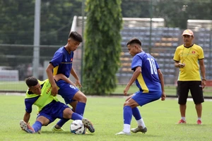 Các cầu thủ U16 Việt Nam vẫn còn mục tiêu trong năm nay ở giải vô địch Đông Nam Á