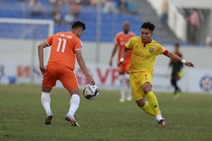 Trần Phi Sơn là một trong hai cầu thủ Hà Tĩnh bị mất cắp tài sản
