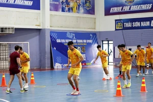 Đội tuyển futsal Việt Nam đã đi vào tập huấn hơn 2 tuần qua