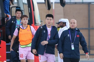 Duy Mạnh đang phục hồi chấn thương tốt và hy vọng ra sân ở trận gặp Nhật Bản