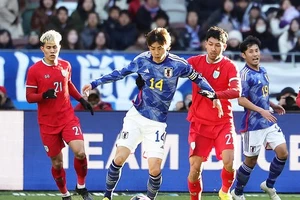Trận giao hữu gần nhất, Thái Lan để thua 0-5 trước đội tuyển Nhật Bản